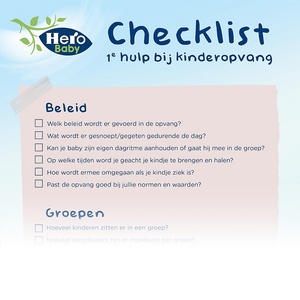 Hero Baby Checklist: Eerste Hulp Bij Kinderopvang