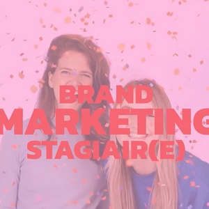 Vacature Brand Marketing Stagiair